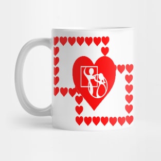 Interlocking Love Mug